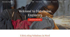 Desktop Screenshot of dimensionengineers.com